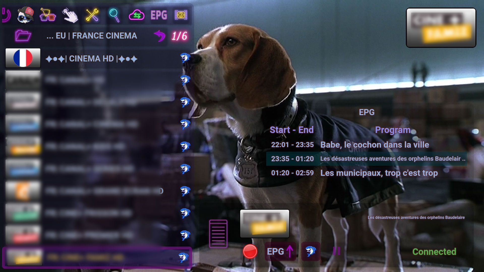 Lecteur vidéo NavipTV