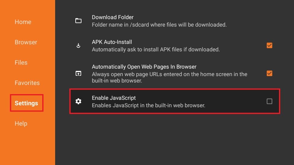 Activer JavaScript